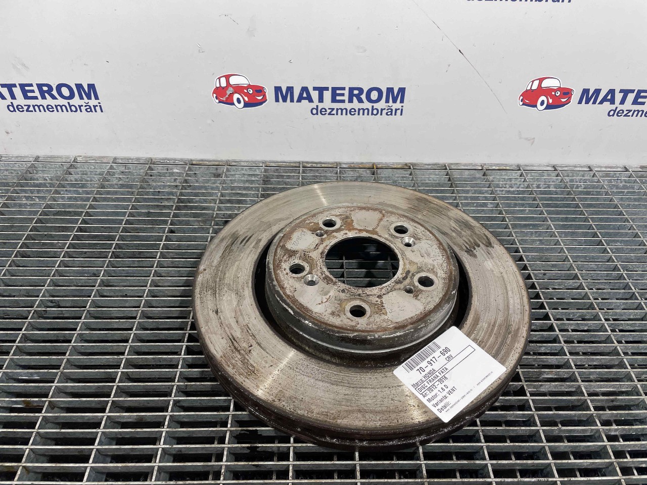 DISC FRANA FATA HONDA CRV CRV 1.6 D - (2012 2016)
