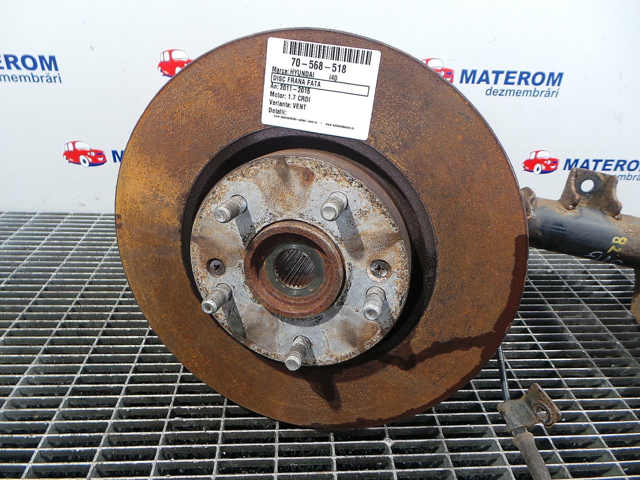 DISC FRANA FATA HYUNDAI I40 I40 1.7 CRDI - (2011 2015)