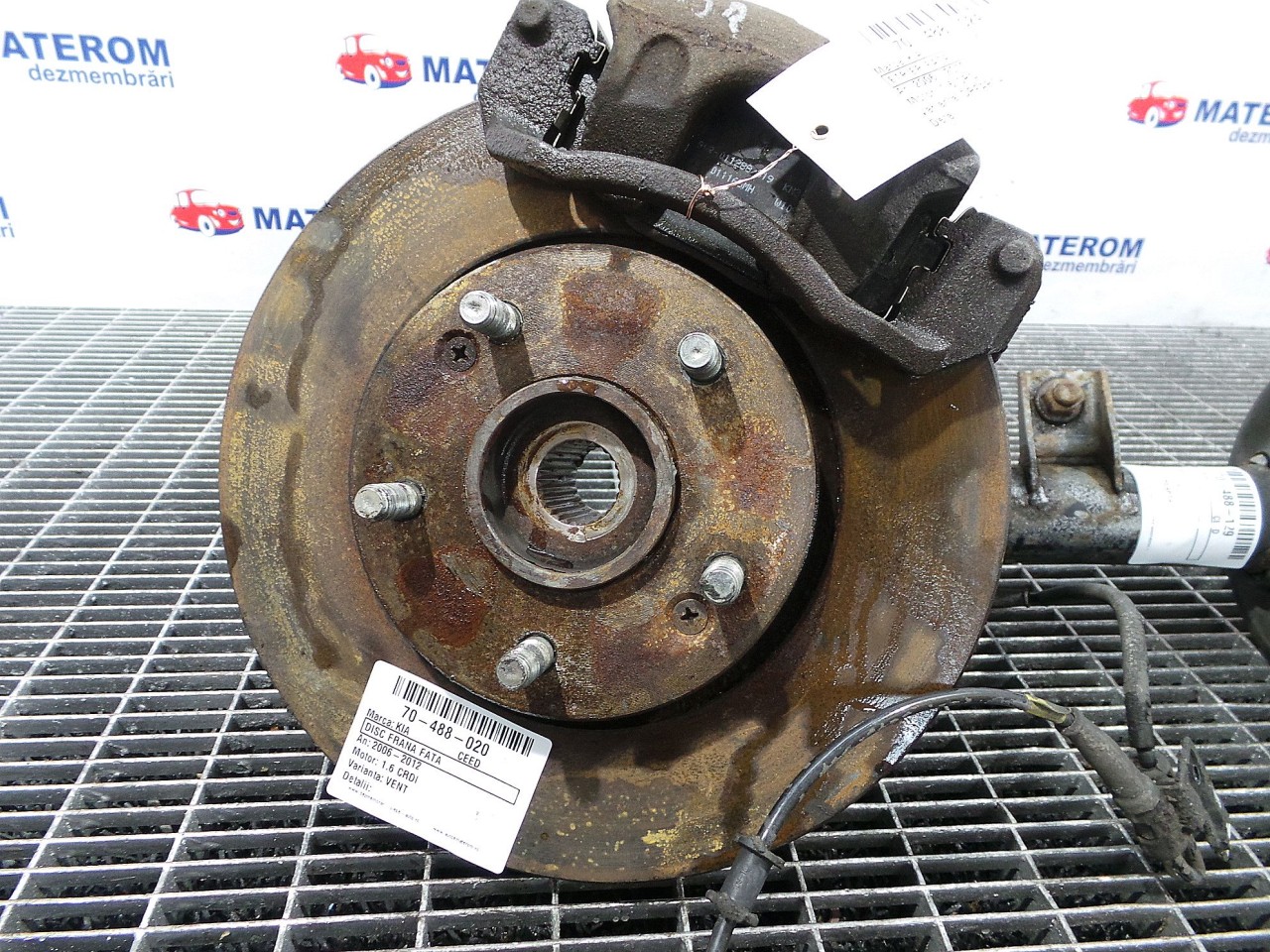 DISC FRANA FATA KIA CEED 1.6 CRDI - (2006 2012)