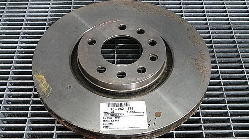 DISC FRANA FATA KIA SEPHIA SEPHIA 1.6 INJ - (1992 2001)