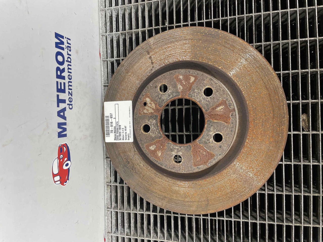 DISC FRANA FATA MAZDA 3 2.2 D - (2013 2018)