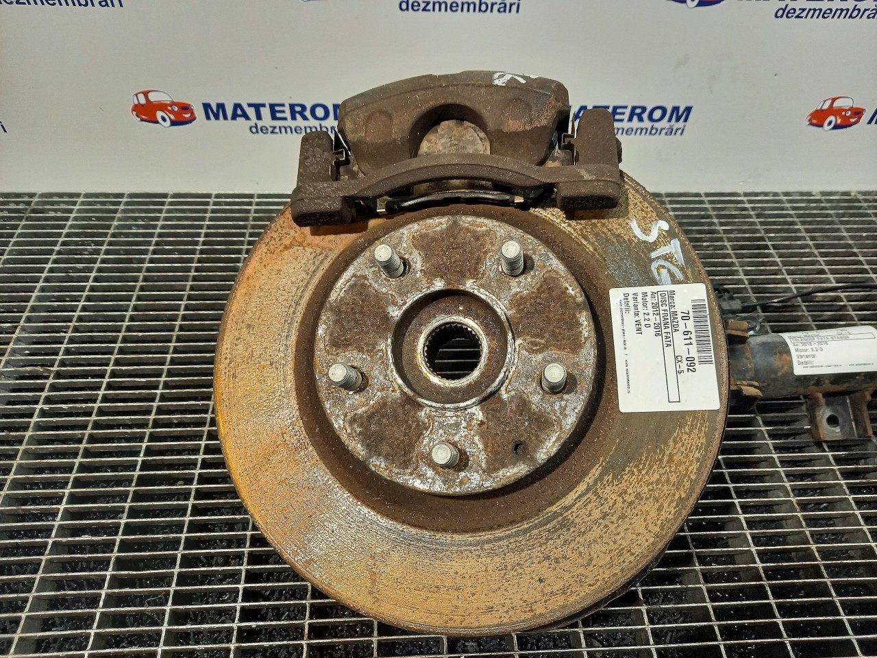 DISC FRANA FATA MAZDA CX-5 2.2 D - (2012 2015)