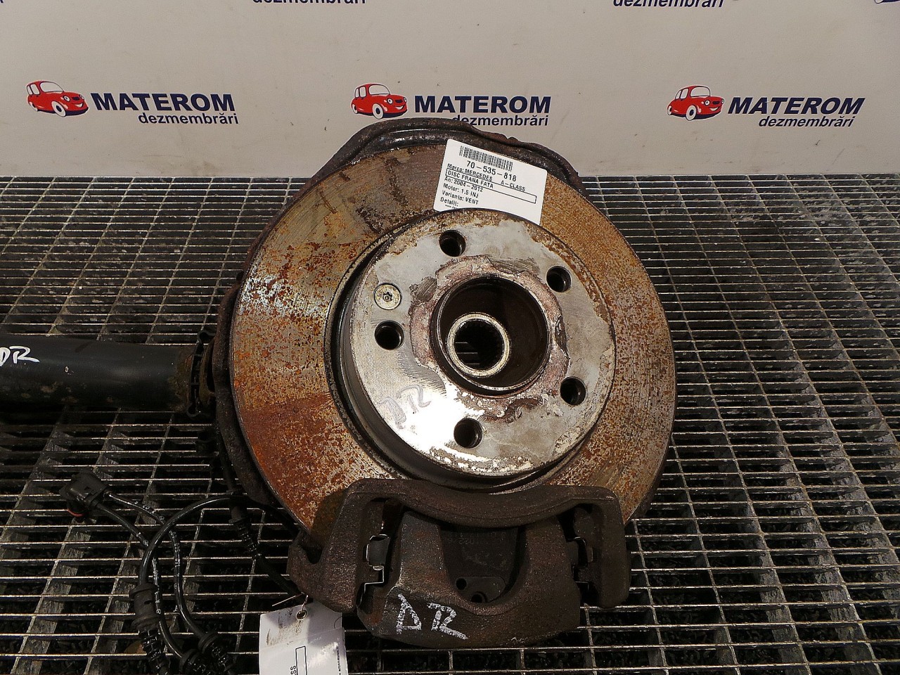 DISC FRANA FATA MERCEDES A-CLASS 1.5 INJ - (2004 2012)