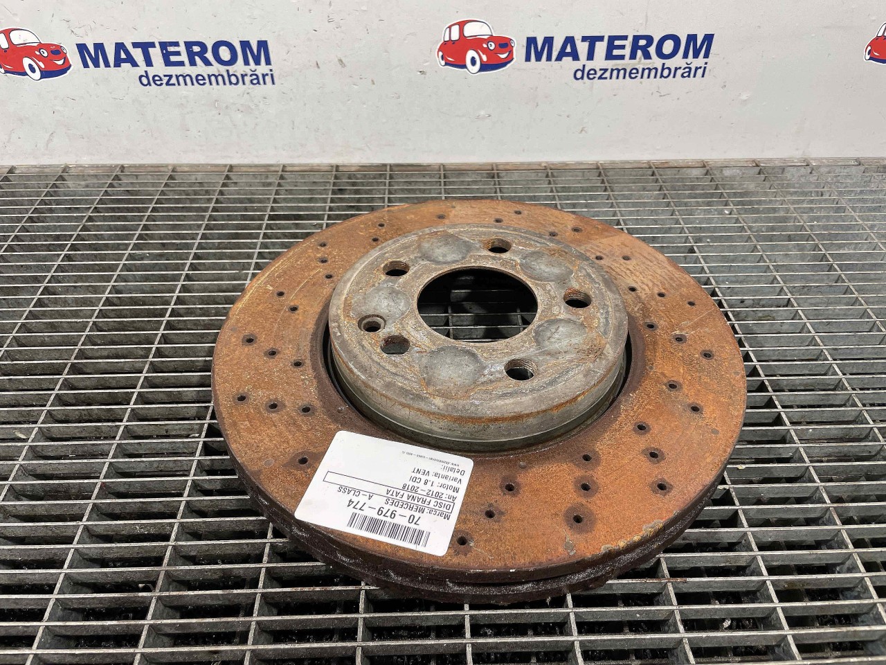 DISC FRANA FATA MERCEDES A-CLASS 1.8 CDI