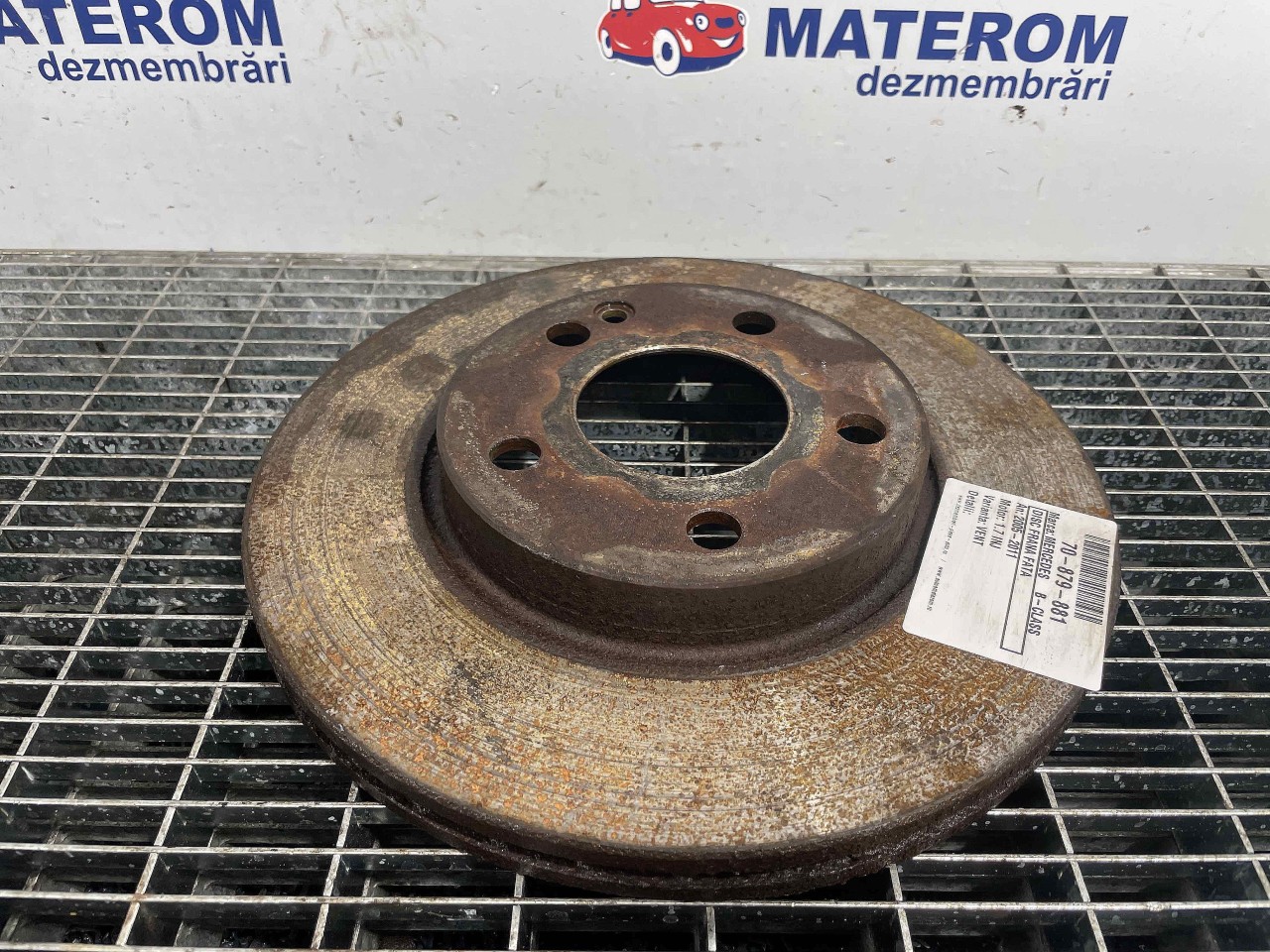 DISC FRANA FATA MERCEDES B-CLASS 1.7 INJ - (2005 2011)