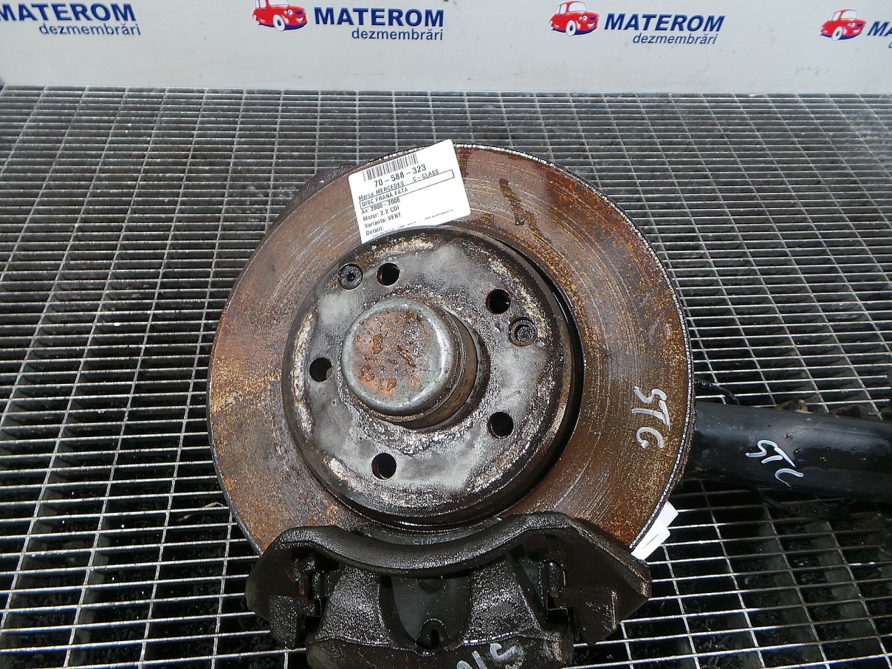 DISC FRANA FATA MERCEDES C-CLASS 2.2 CDI - (2000 2007)