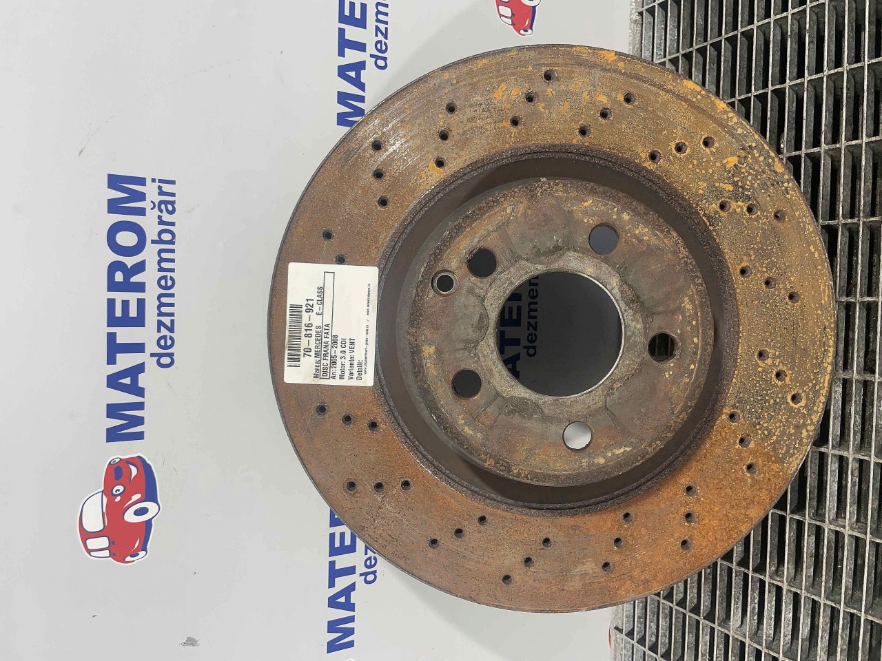 DISC FRANA FATA MERCEDES E-CLASS 3.0 CDI
