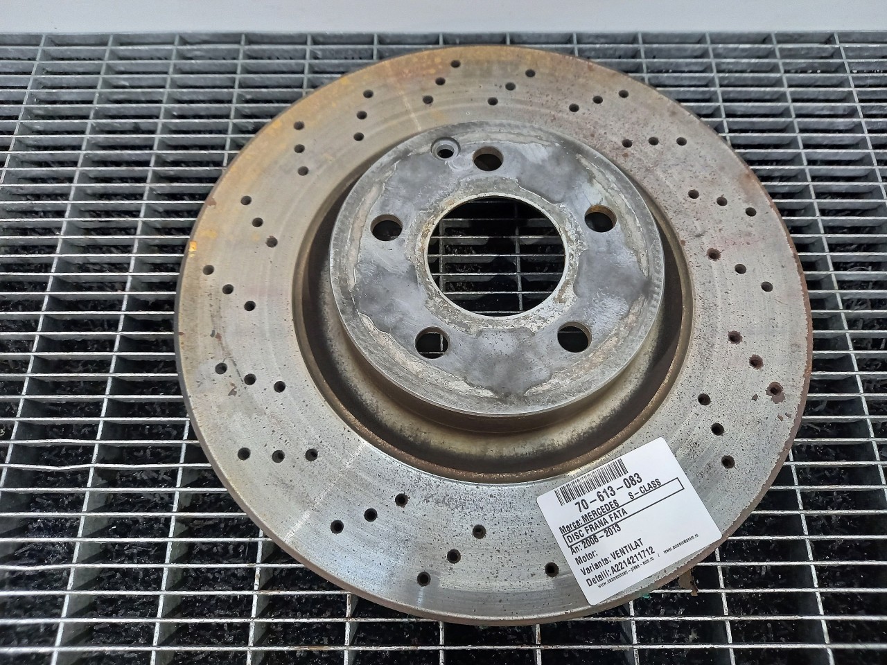 DISC FRANA FATA MERCEDES S-CLASS S-CLASS - - (2006 2013)