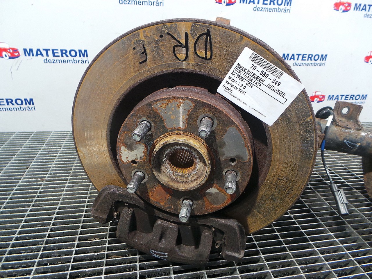 DISC FRANA FATA MITSUBISHI OUTLANDER 2.0 D - (2006 2012)