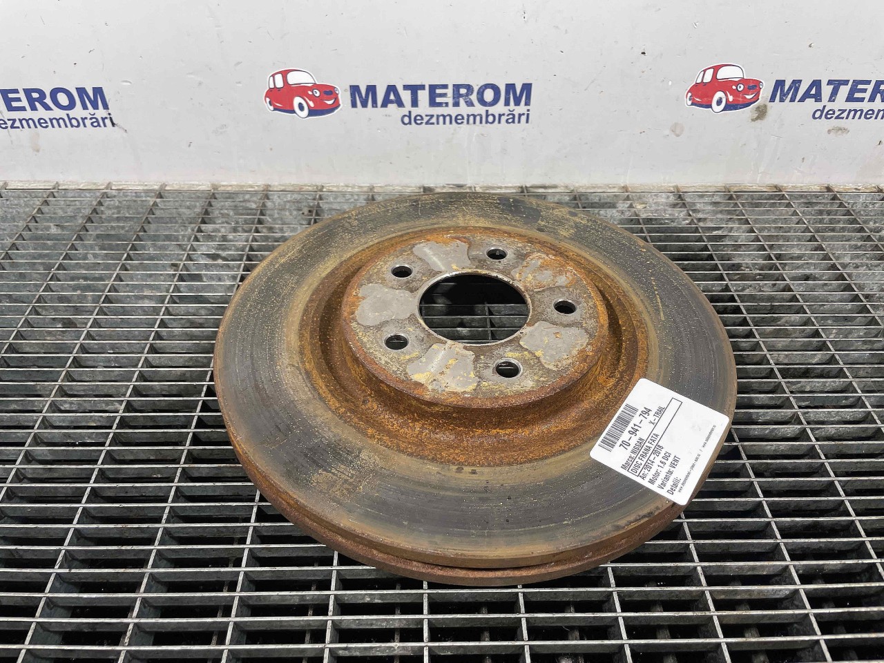 DISC FRANA FATA NISSAN X-TRAIL 1.6 DCI - (2014 2018)