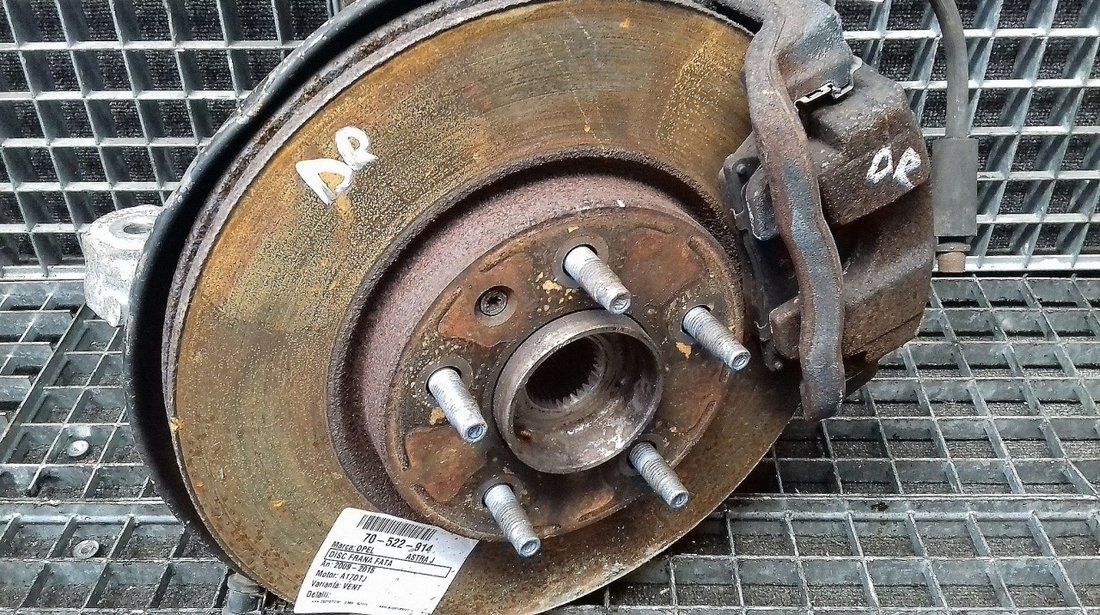 DISC FRANA FATA OPEL ASTRA J ASTRA J A17DTJ - (2009 2012)