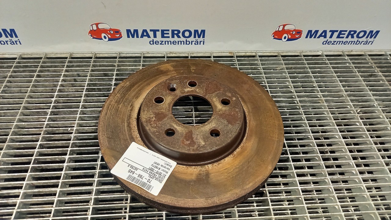 DISC FRANA FATA OPEL ASTRA K B16DTU - (2015 2021)