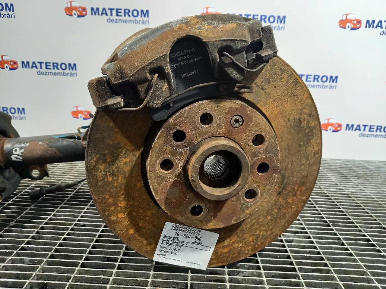DISC FRANA FATA OPEL COMBO Z17DTH - (200