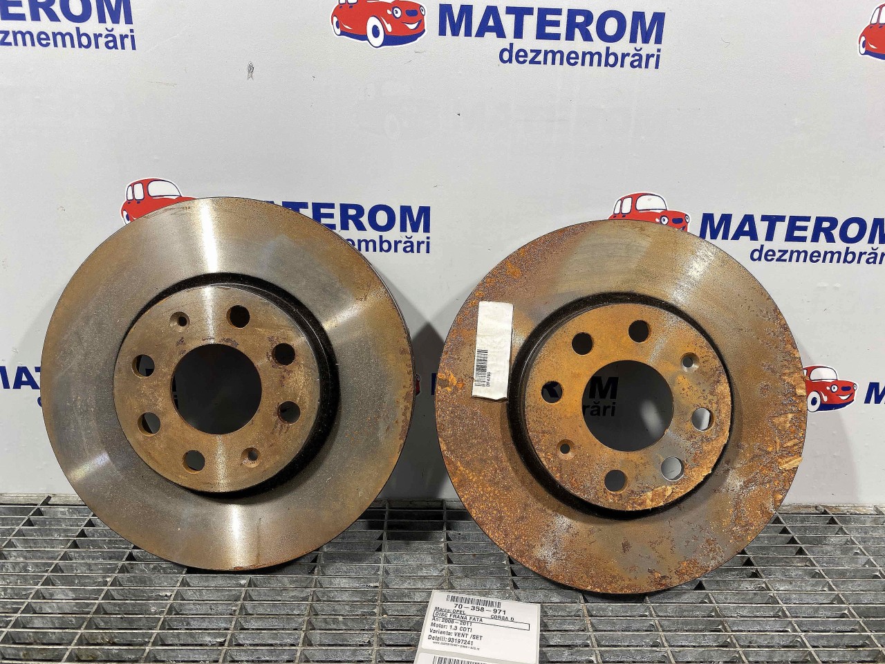 DISC FRANA FATA OPEL CORSA D CORSA D 1.3 CDTI - (2006 2011)