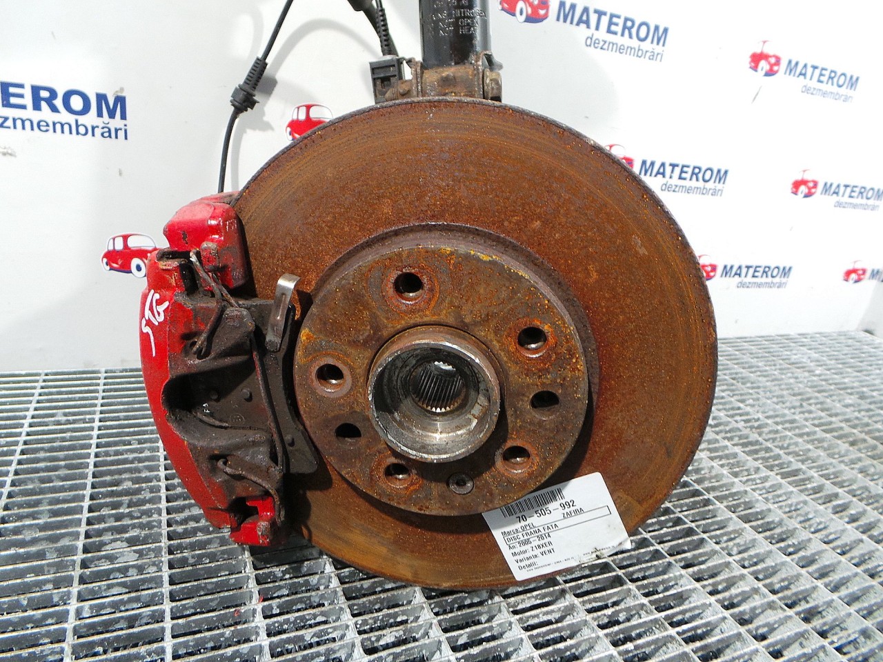 DISC FRANA FATA OPEL ZAFIRA B Z18XER - (2005 2011)