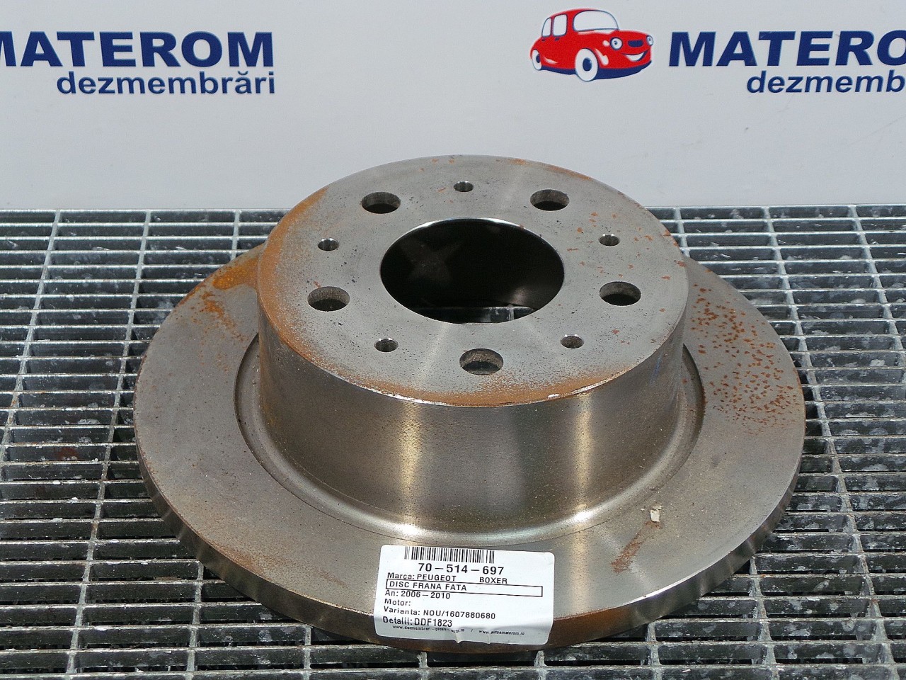 DISC FRANA FATA PEUGEOT BOXER BOXER - - (2006 2014)