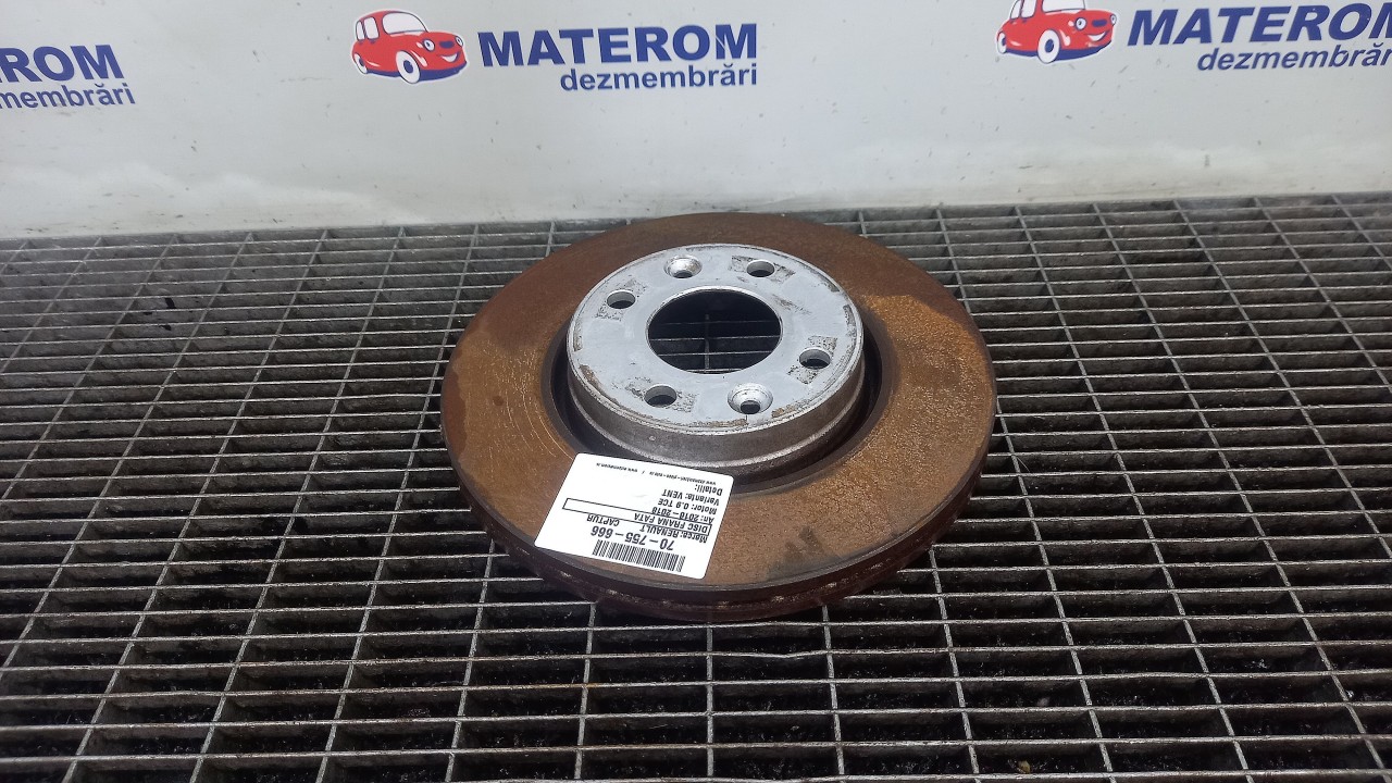 DISC FRANA FATA RENAULT CAPTUR 0.9 TCE - (2016 2018)
