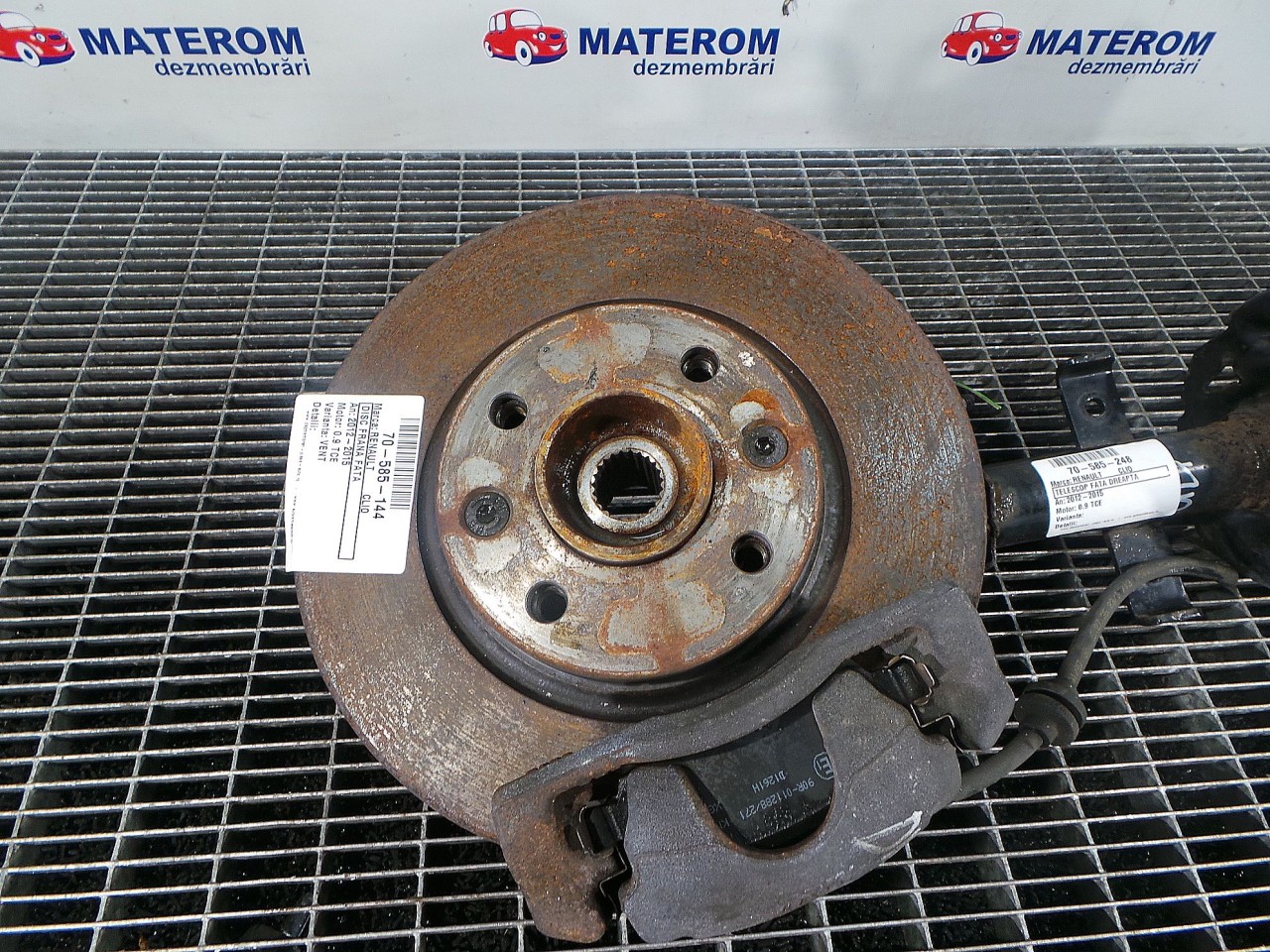 DISC FRANA FATA RENAULT CLIO 0.9 TCE - (2012 2016)