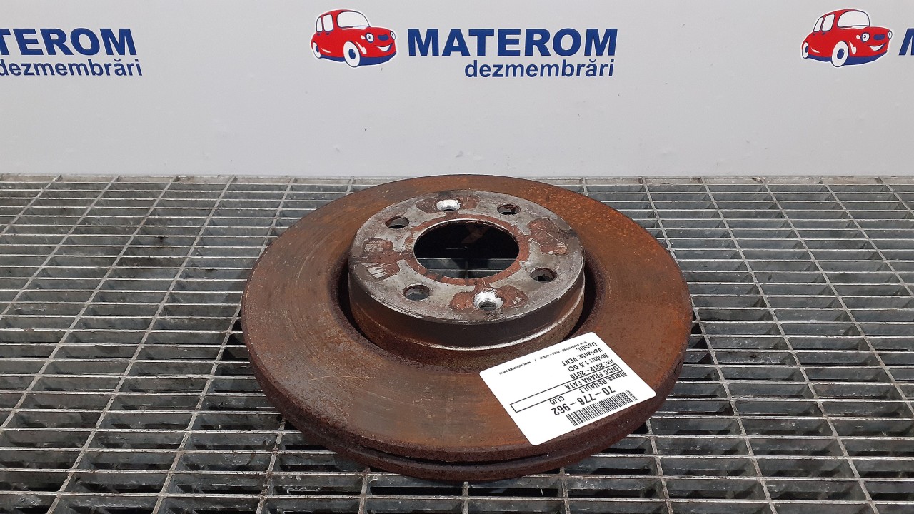 DISC FRANA FATA RENAULT CLIO 1.5 DCI - (2012 2016)