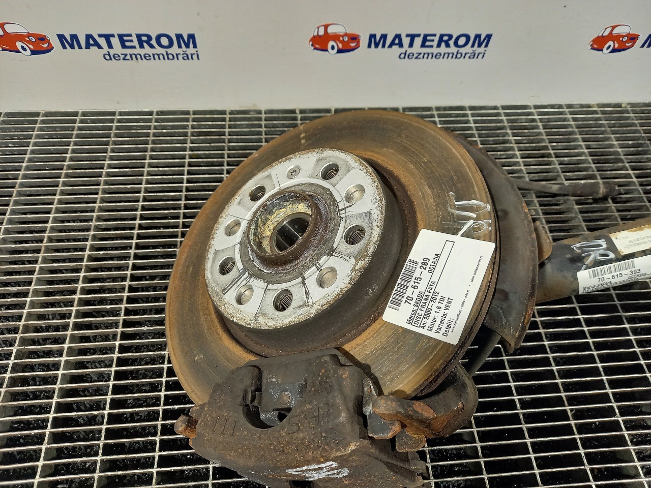 DISC FRANA FATA SKODA OCTAVIA 1.6 TDI - (2009 2012)