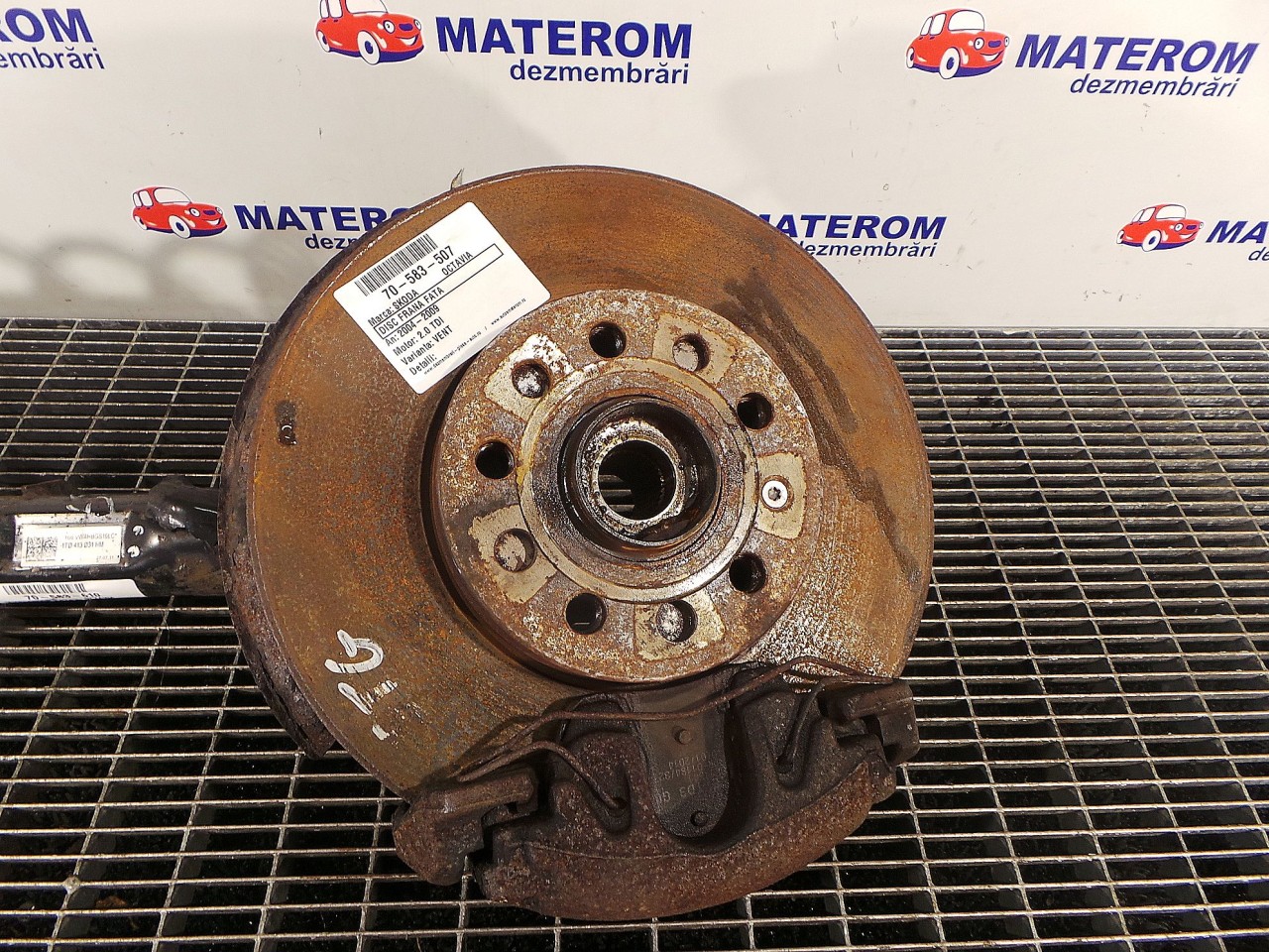 DISC FRANA FATA SKODA OCTAVIA 2.0 TDI - (2004 2009)