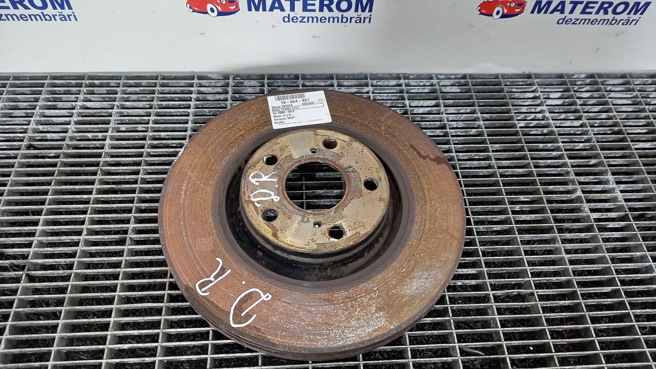 DISC FRANA FATA TOYOTA AVENSIS AVENSIS 2.2 D - (2008 2012)