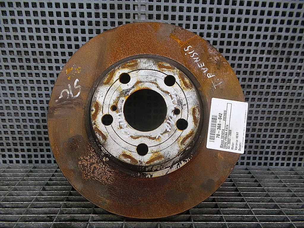 DISC FRANA FATA TOYOTA AVENSIS AVENSIS - - (2003 2008)