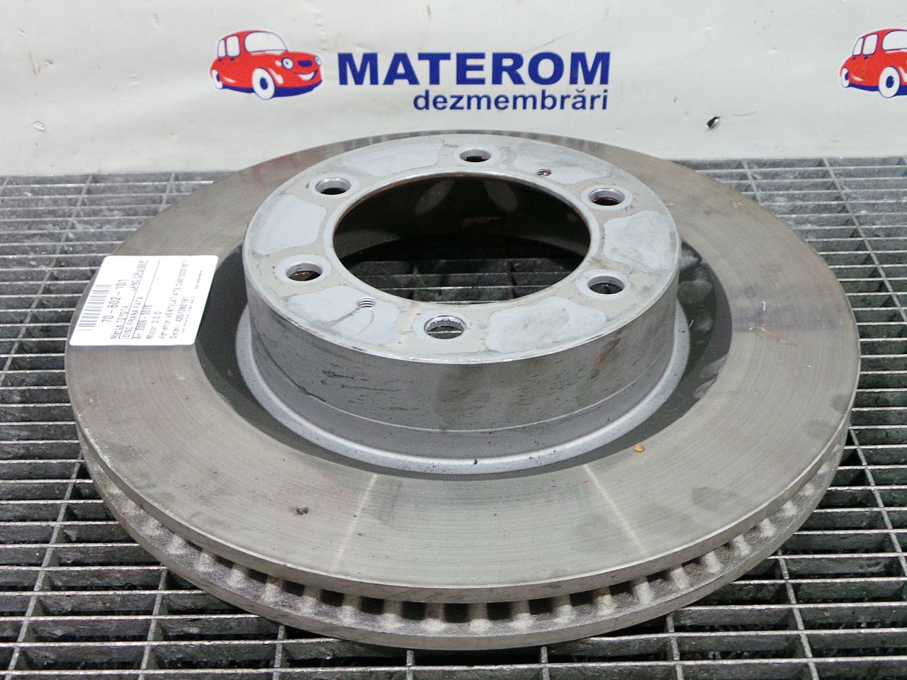 DISC FRANA FATA TOYOTA LAND CRUISER LAND CRUISER 3.0 D - (2007 2012)