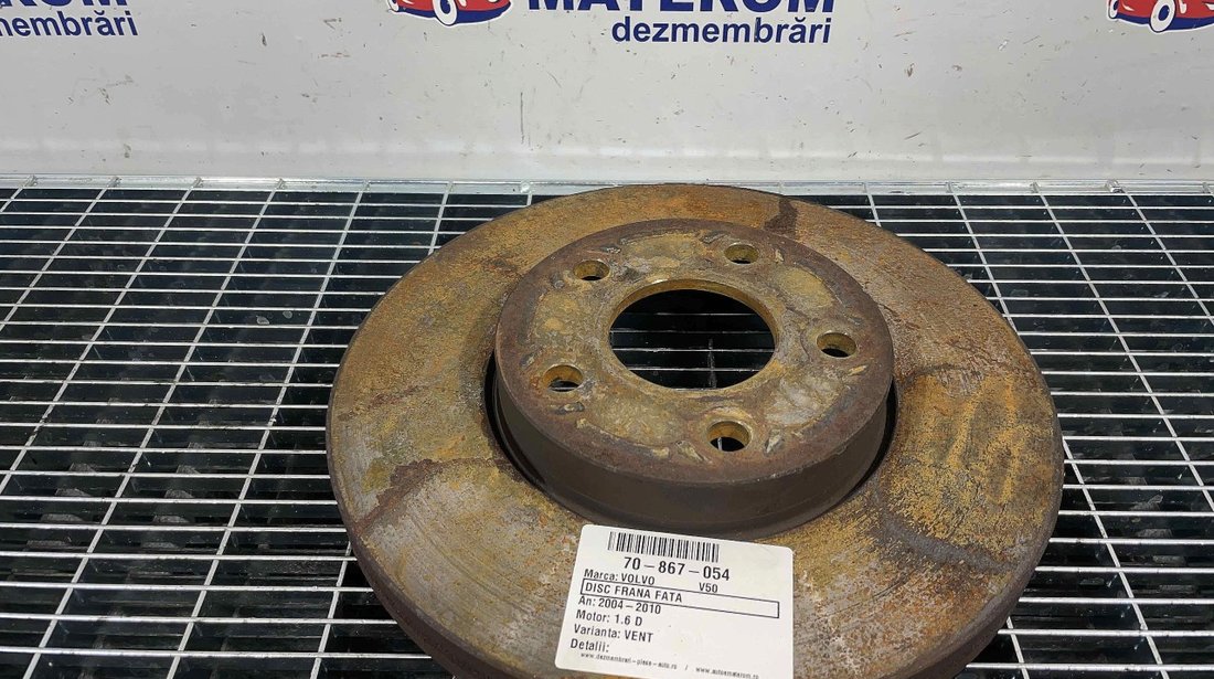 DISC FRANA FATA VOLVO V50 V50 1.6 D - (2004 2010)