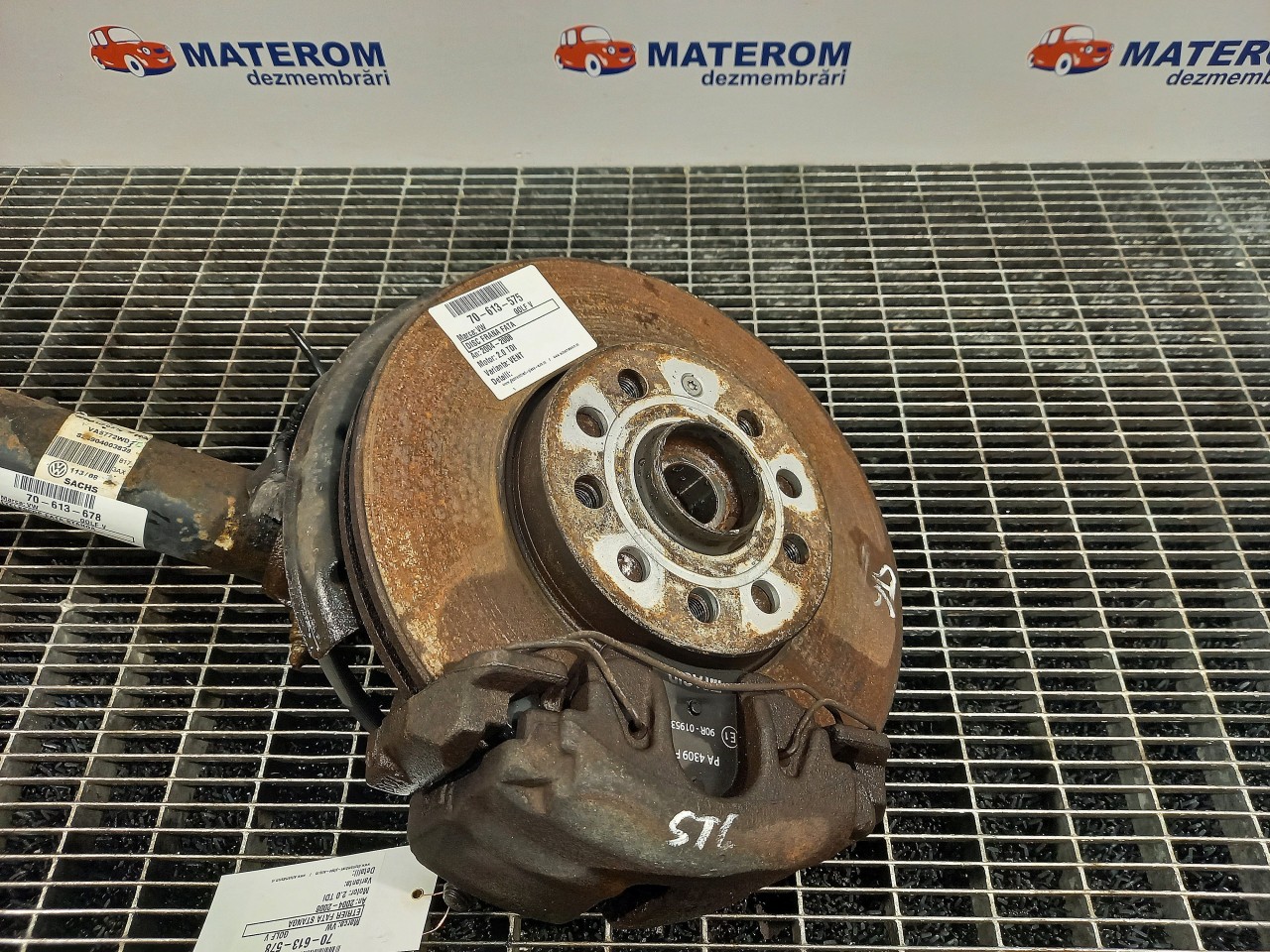 DISC FRANA FATA VW GOLF V 2.0 TDI - (2004 2008)