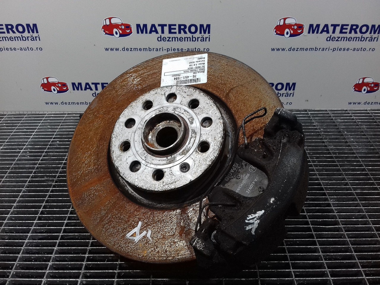 DISC FRANA FATA VW PASSAT PASSAT 2.0 TDI - (2010 2014)