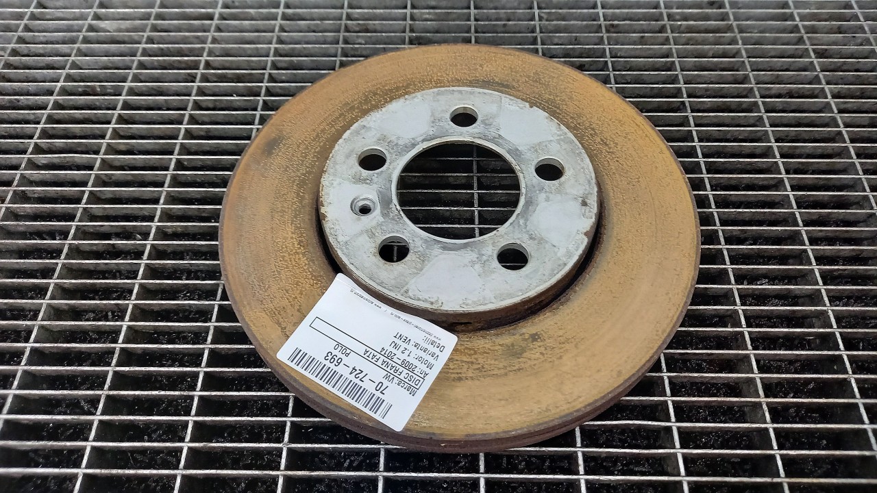 DISC FRANA FATA VW POLO 1.2 INJ - (2009 2014)