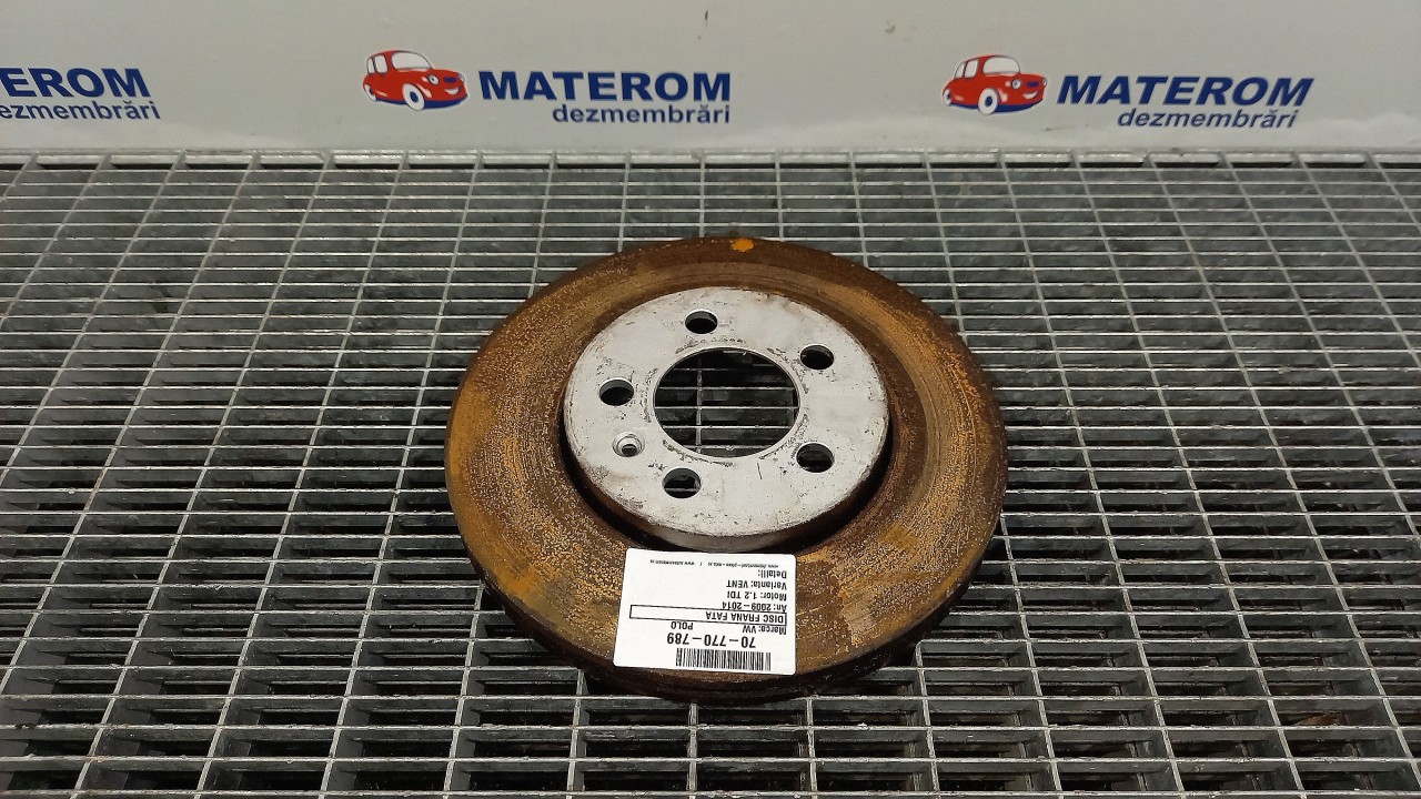 DISC FRANA FATA VW POLO 1.2 TDI - (2009 2014)