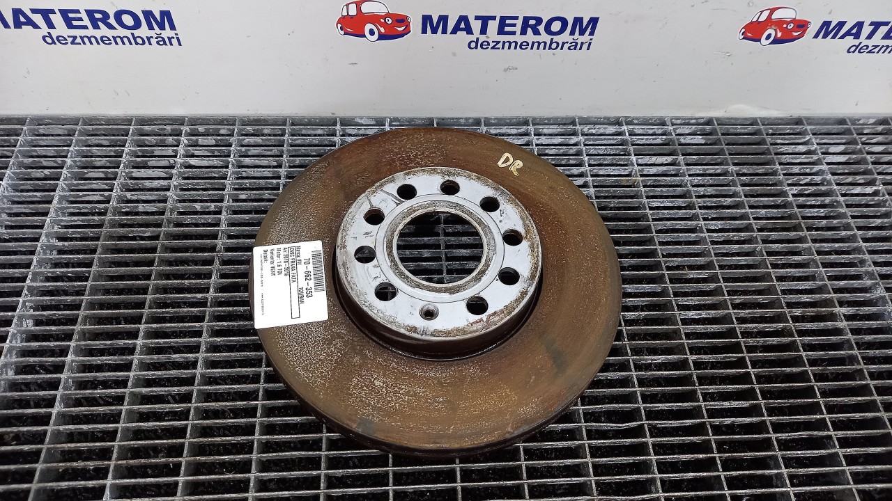 DISC FRANA FATA VW TOURAN TOURAN 1.6 TDI - (2010 2015)