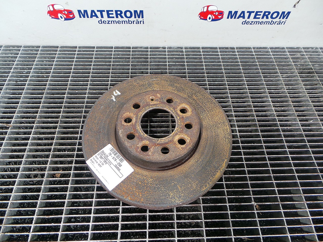 DISC FRANA FATA VW TOURAN TOURAN 1.9 TDI - (2007 2010)