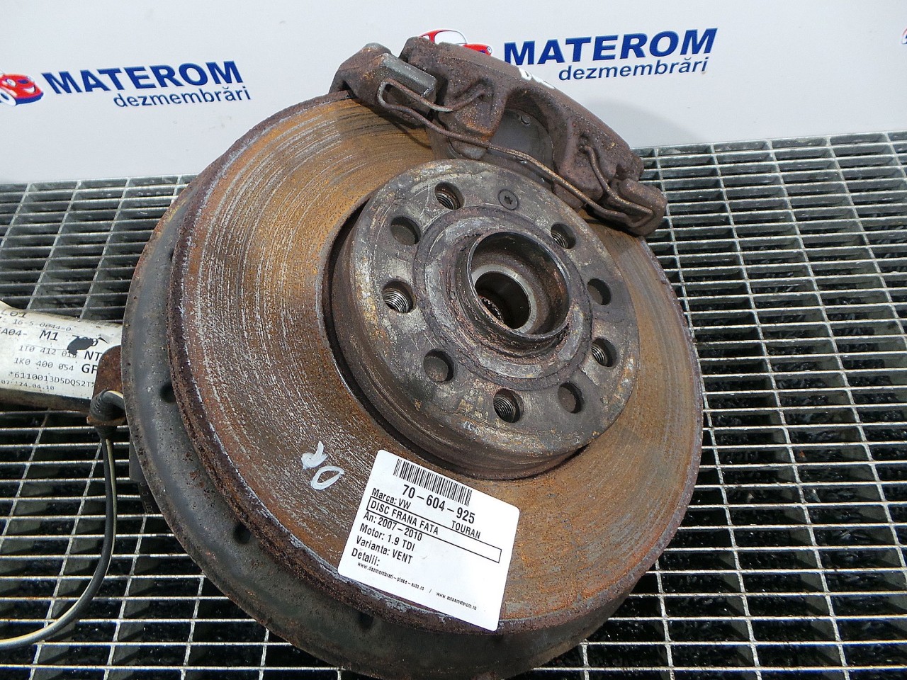 DISC FRANA FATA VW TOURAN TOURAN 1.9 TDI - (2007 2010)