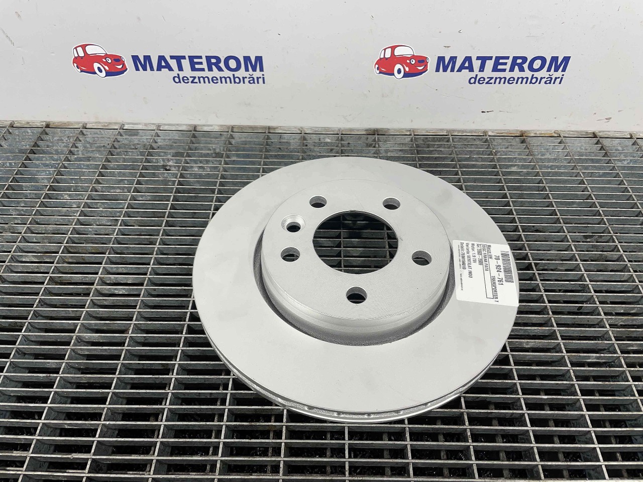 DISC FRANA FATA VW TRANSPORTER T5 TRANSPORTER T5 1.9 TDI - (2003 2009)