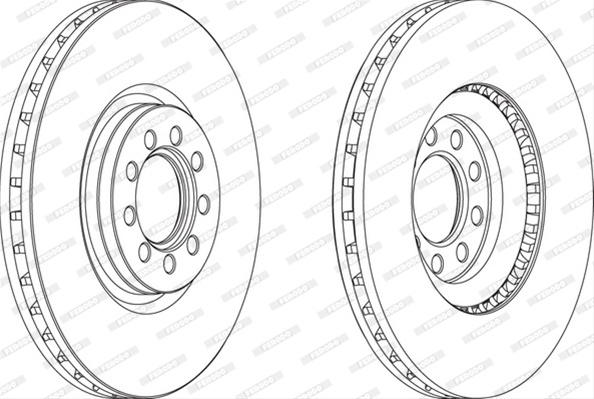 Disc Frana Ferodo Iveco FCR317A