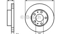 Disc frana FIAT DUCATO bus (230) (1994 - 2002) BOS...