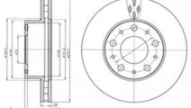 Disc frana FIAT DUCATO caroserie (250, 290) (2006 ...