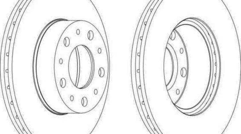 Disc frana FIAT DUCATO platou / sasiu 250 FERODO DDF1170