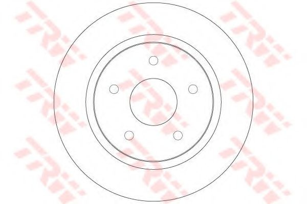 Disc frana FIAT FREEMONT (JC, JF) (2011 - 2016) TRW DF6325 piesa NOUA