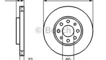 Disc frana FIAT GRANDE PUNTO (199) (2005 - 2016) B...