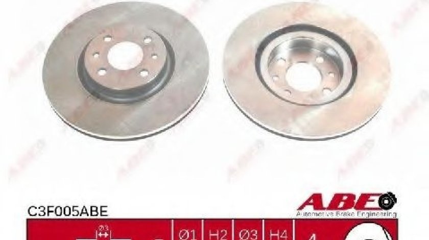 Disc frana FIAT MAREA (185) (1996 - 2007) ABE C3F005ABE piesa NOUA