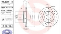 Disc frana FIAT MAREA Weekend (185) (1996 - 2007) ...