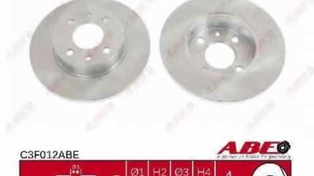 Disc frana FIAT PANDA 141A ABE C3F012ABE