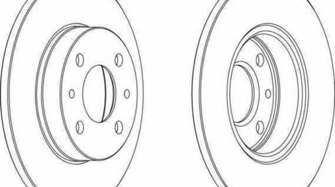 Disc frana FIAT PUNTO 176 FERODO DDF140