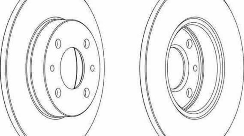 Disc frana FIAT PUNTO 176 FERODO DDF140