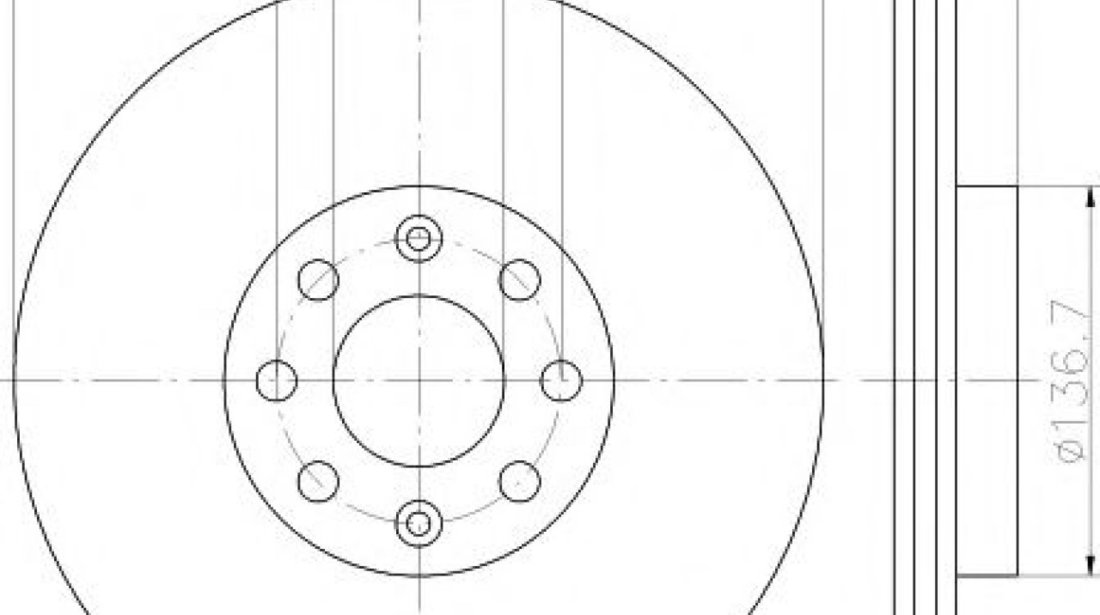 Disc frana FIAT PUNTO (199) (2012 - 2016) TEXTAR 92145803 piesa NOUA