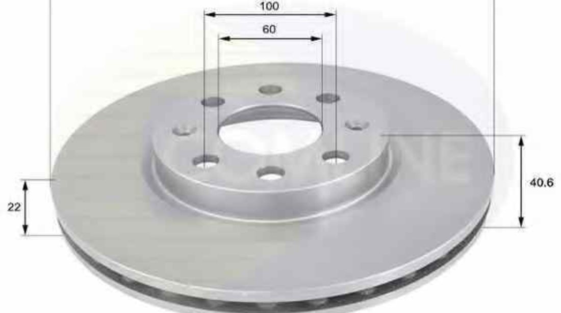 Disc frana FIAT PUNTO EVO 199 COMLINE ADC1138V